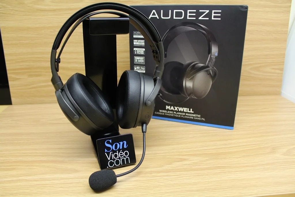 explorar los auriculares audeze maxwell