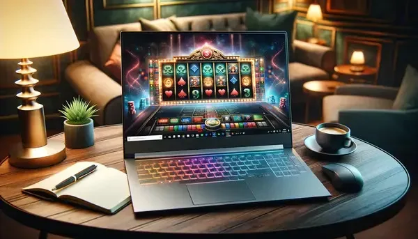 Laptop for online casino