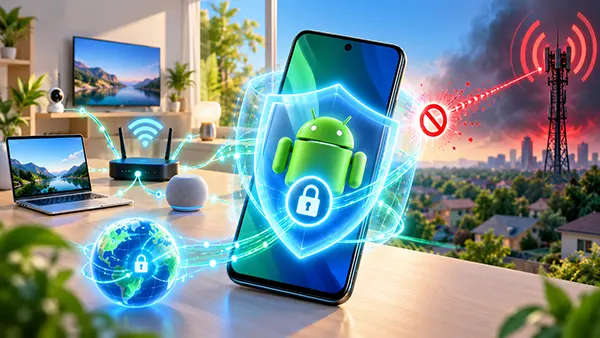 Android network privacy